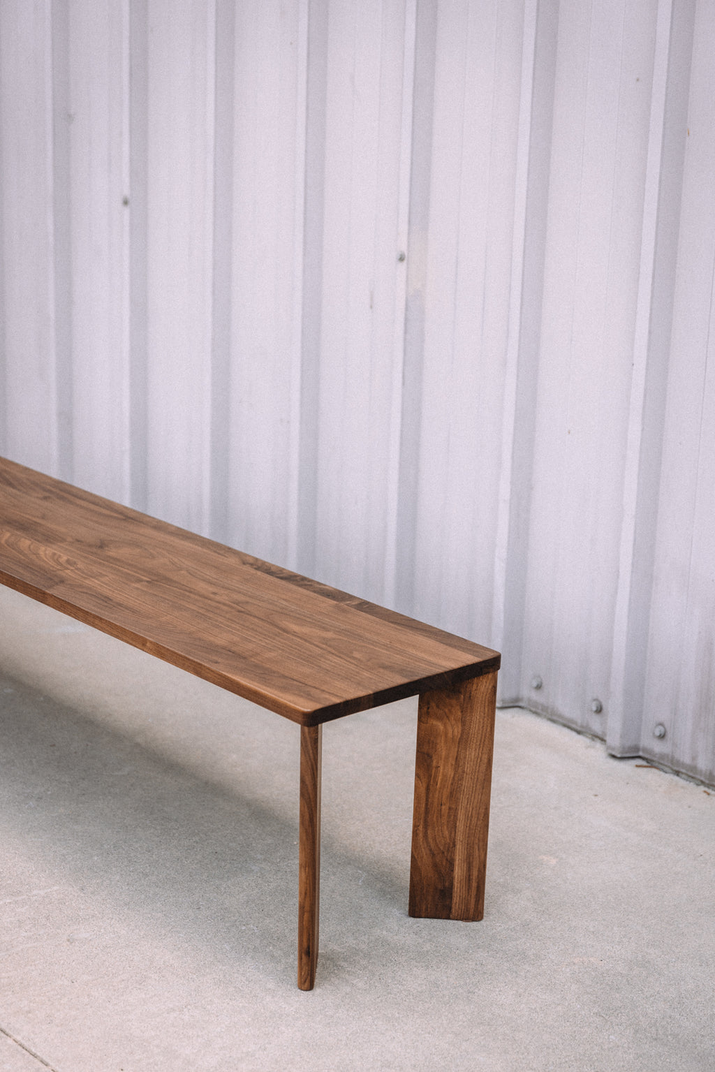 Sundays 3 Seater Frame Bench - American Walnut