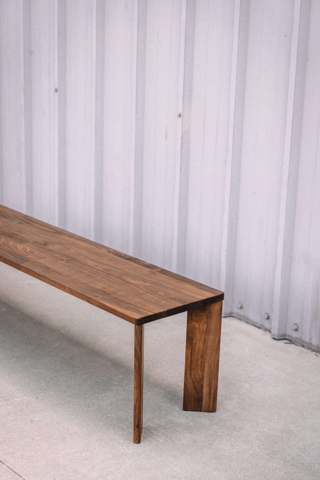 Sundays 3 Seater Frame Bench - American Walnut