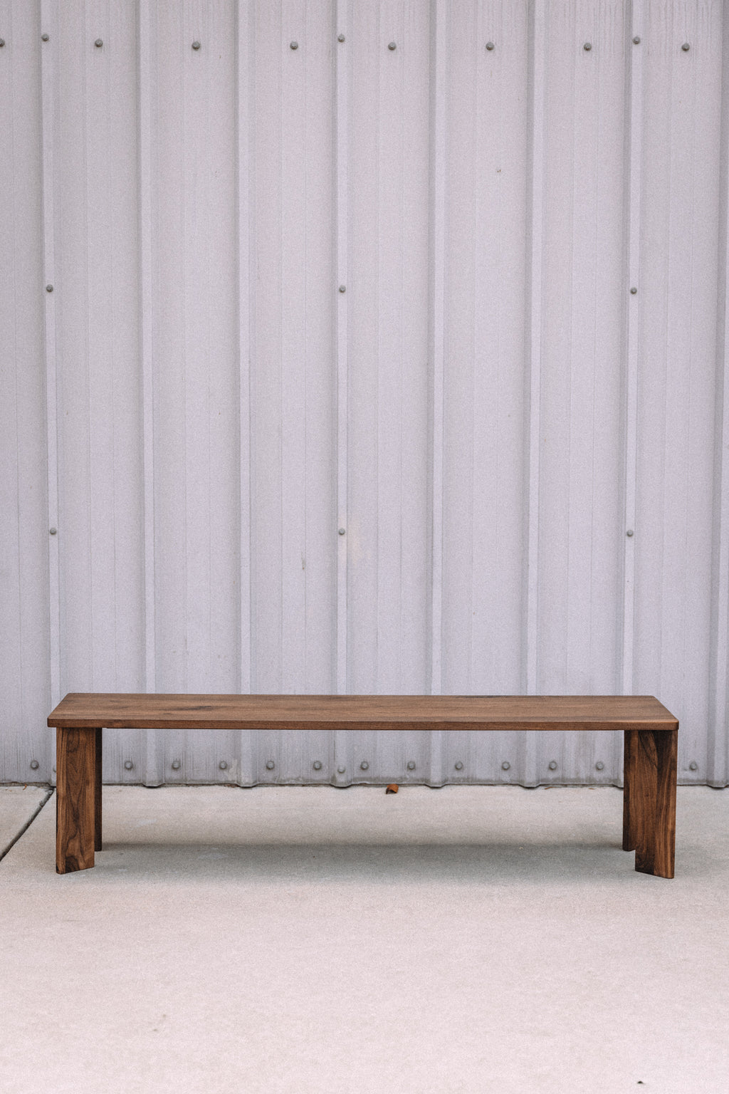 Sundays 3 Seater Frame Bench - American Walnut
