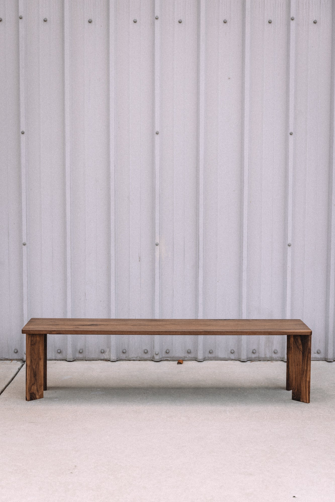 Sundays 3 Seater Frame Bench - American Walnut
