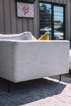 Tux 83" Down Feather Filled Sofa + Ottoman