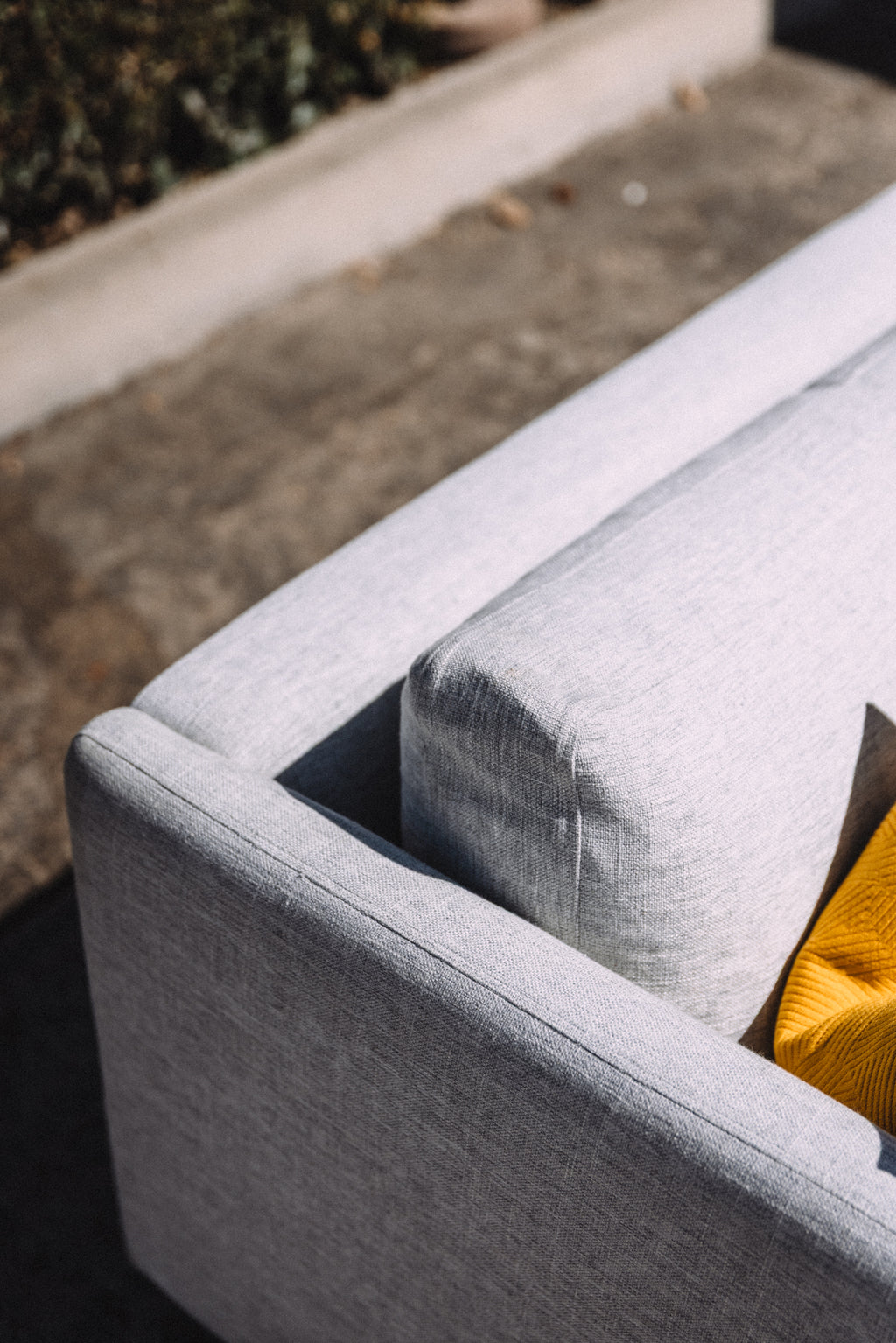 Tux 83" Down Feather Filled Sofa + Ottoman