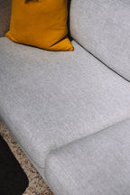 Tux 83" Down Feather Filled Sofa + Ottoman