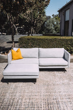 Tux 83" Down Feather Filled Sofa + Ottoman