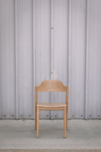 Article Sylvo Stackable Dining Chair - White Oak (Set of 6)