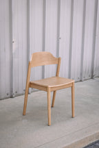 Article Sylvo Stackable Dining Chair - White Oak (Set of 6)