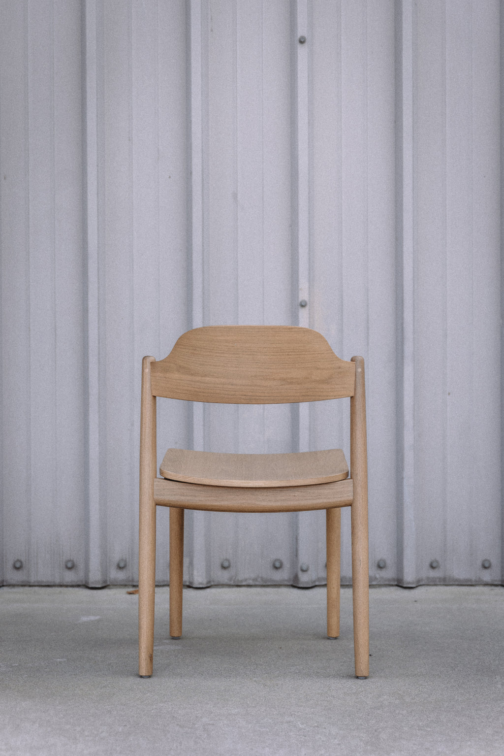 Article Sylvo Stackable Dining Chair - White Oak (Set of 6)