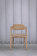 Article Sylvo Stackable Dining Chair - White Oak (Set of 6)