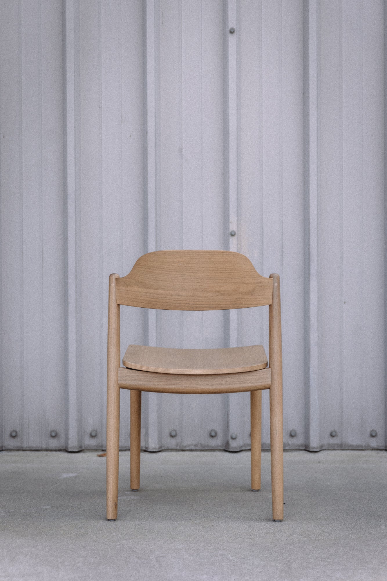 Article Sylvo Stackable Dining Chair - White Oak (Set of 6)