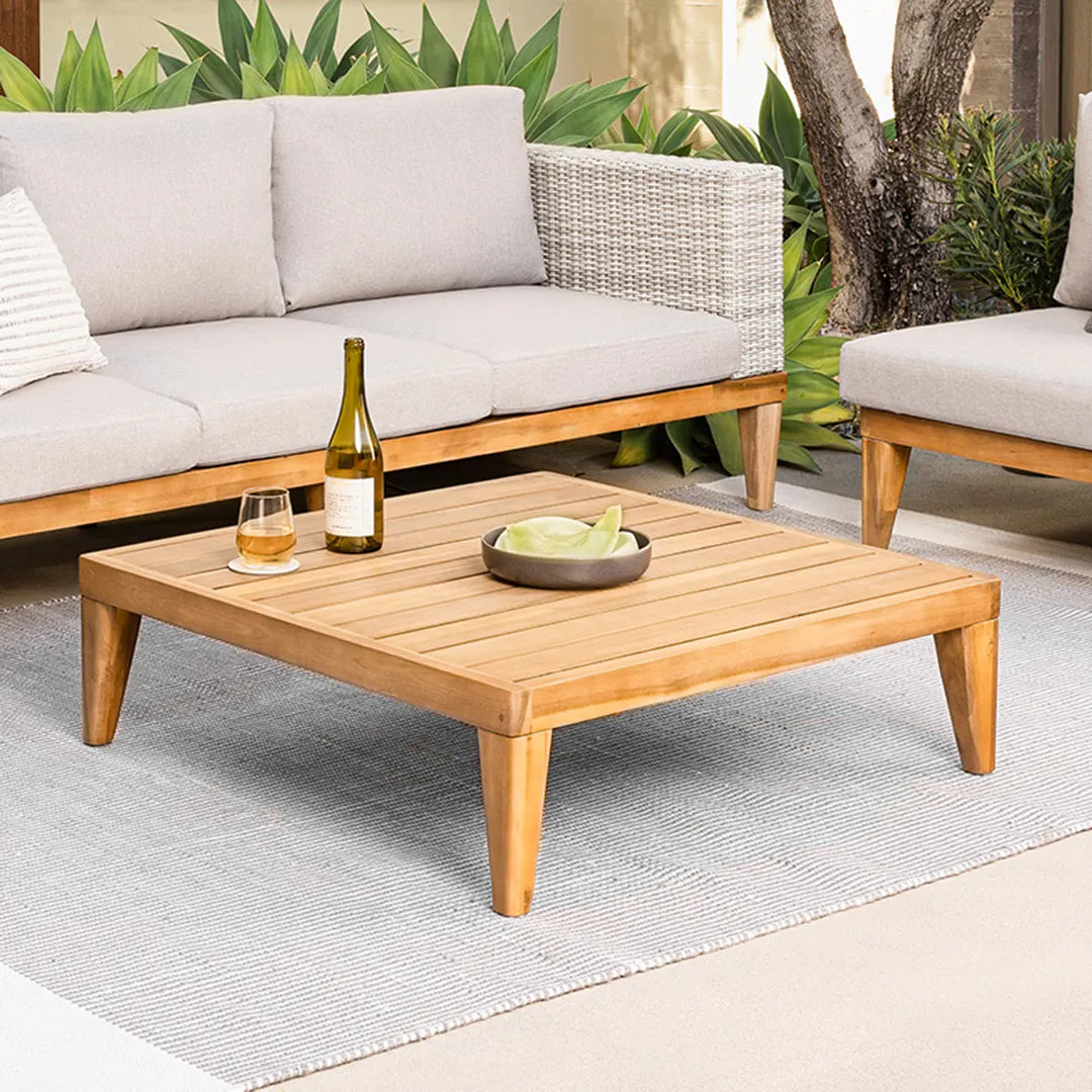 Article Urba 35.5" Outdoor Coffee Table - Acacia
