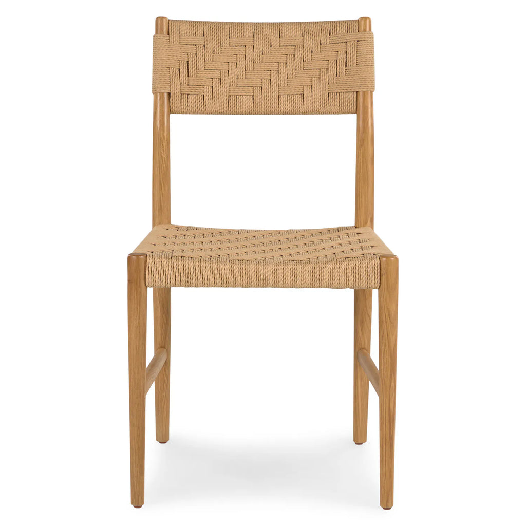 Wosla Corded Dining Chair - Oak/Danish Cord (Set of 2)