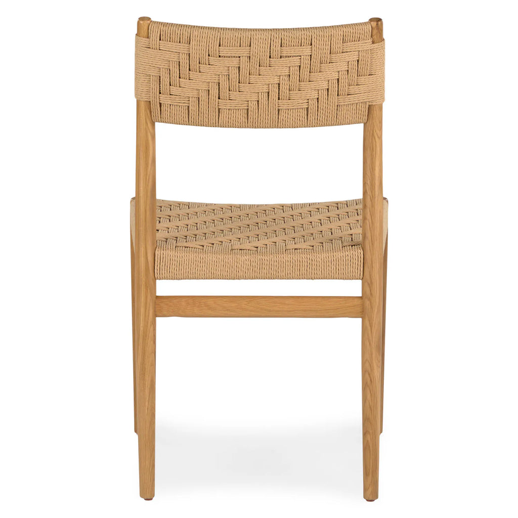 Wosla Corded Dining Chair - Oak/Danish Cord (Set of 2)