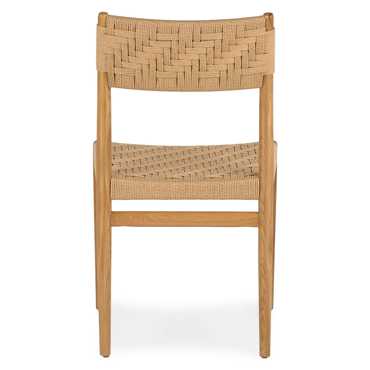 Wosla Corded Dining Chair - Oak/Danish Cord (Set of 2)