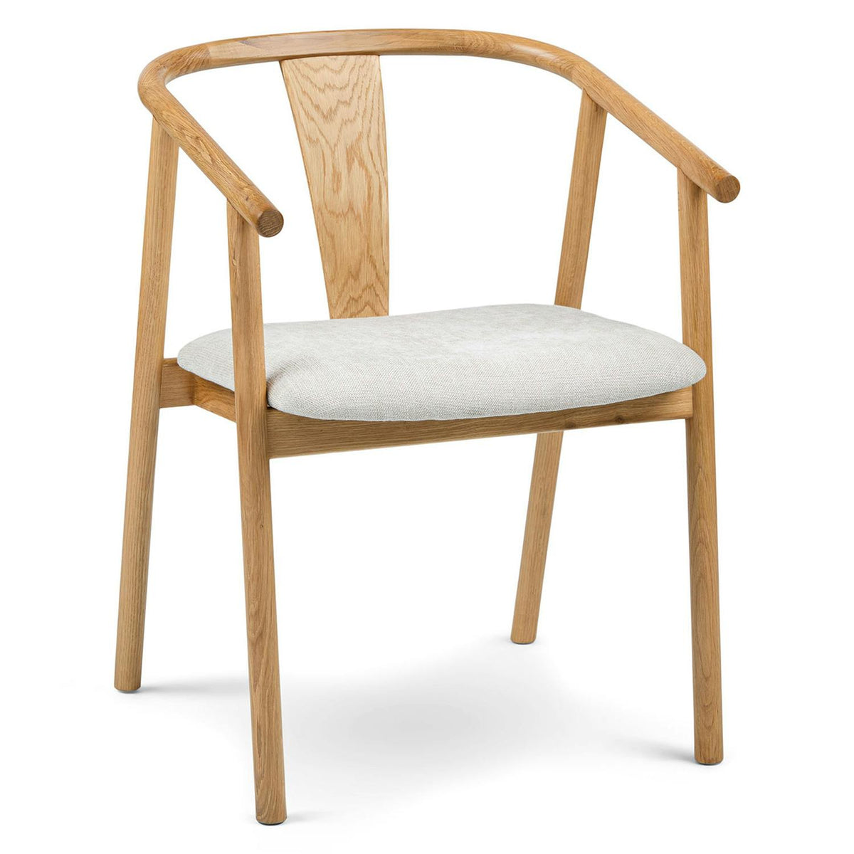 Fonra Dining Chair - Oak And Santolina Gray (Set of 2)