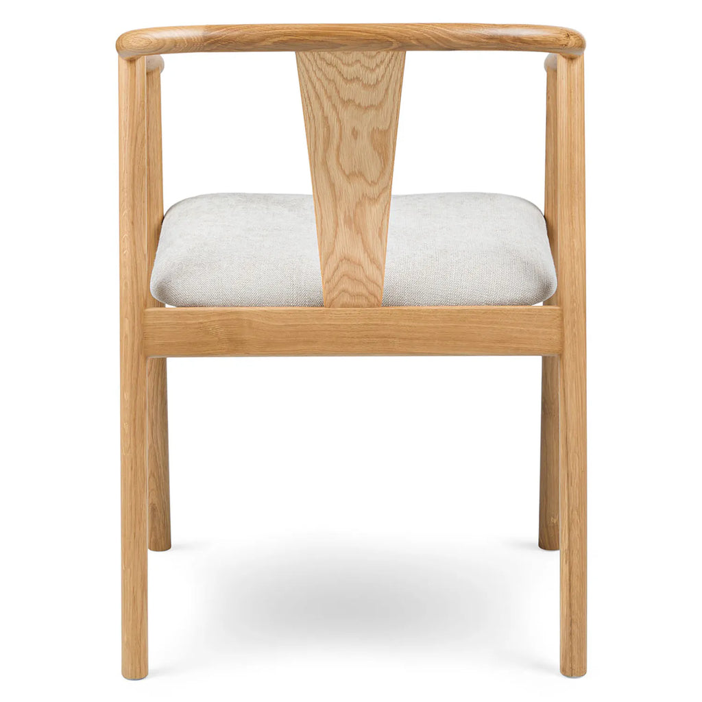 Fonra Dining Chair - Oak And Santolina Gray (Set of 2)