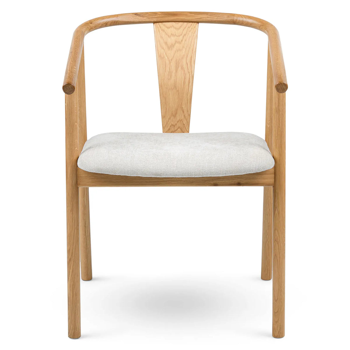 Fonra Dining Chair - Oak And Santolina Gray (Set of 2)