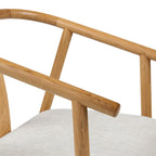 Fonra Dining Chair - Oak And Santolina Gray (Set of 2)