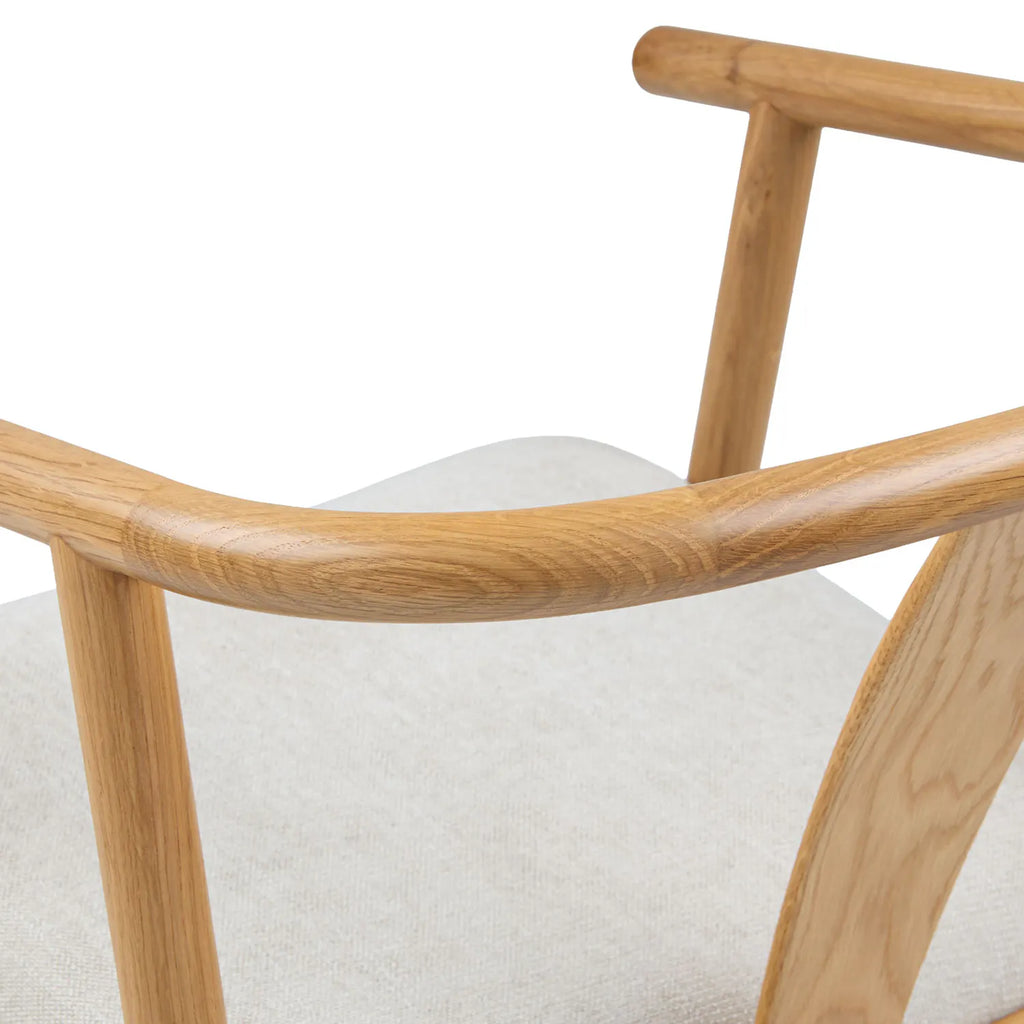 Fonra Dining Chair - Oak And Santolina Gray (Set of 2)