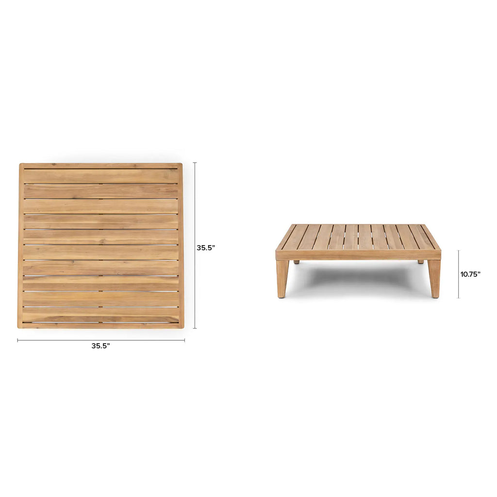 Article Urba 35.5" Outdoor Coffee Table - Acacia