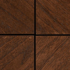 Nera 6-Drawer Low Triple Dresser - Walnut