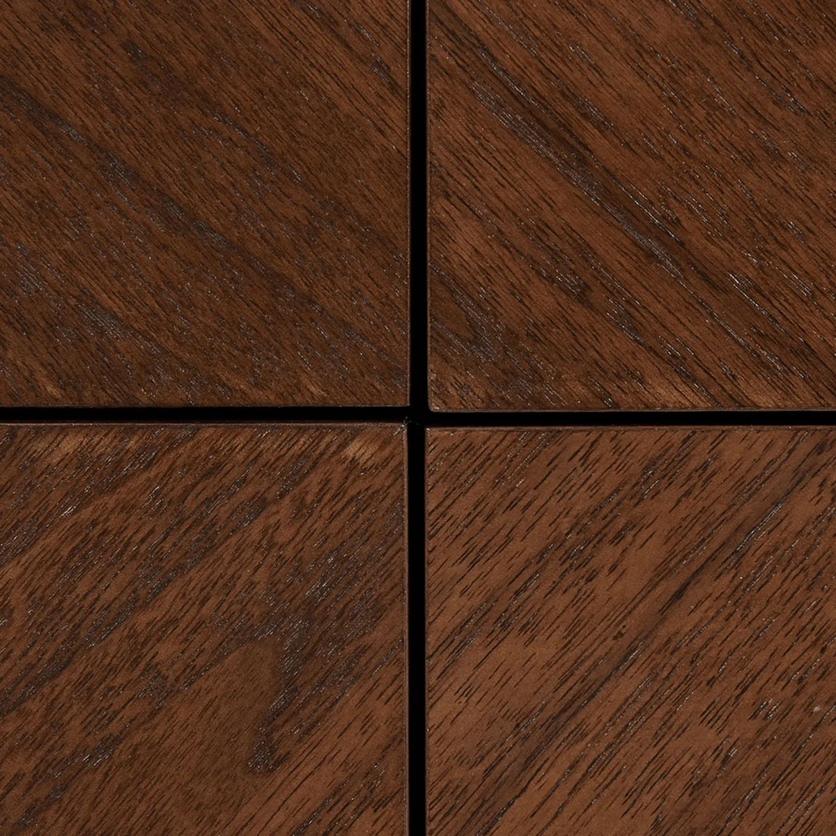 Nera 6-Drawer Low Triple Dresser - Walnut