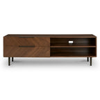 Nera 63" Low Media Unit - Walnut