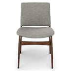 (Set of 6) Article Nosh Dining Chairs - Walnut And Quarry Gray