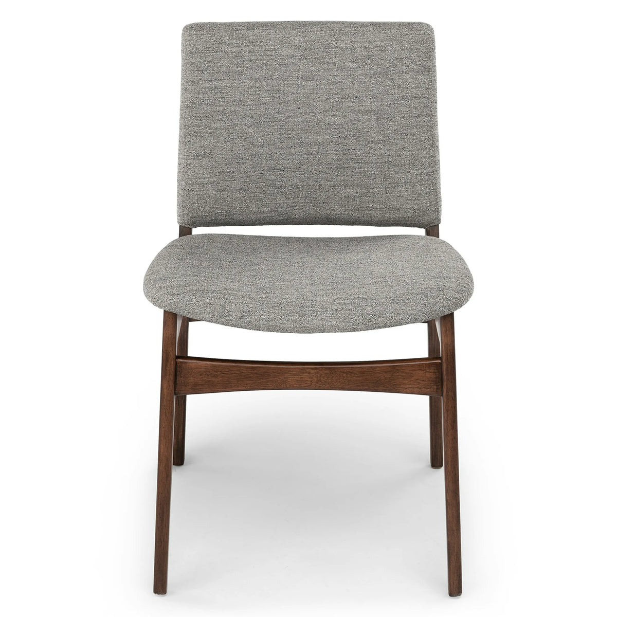 (Set of 6) Article Nosh Dining Chairs - Walnut And Quarry Gray