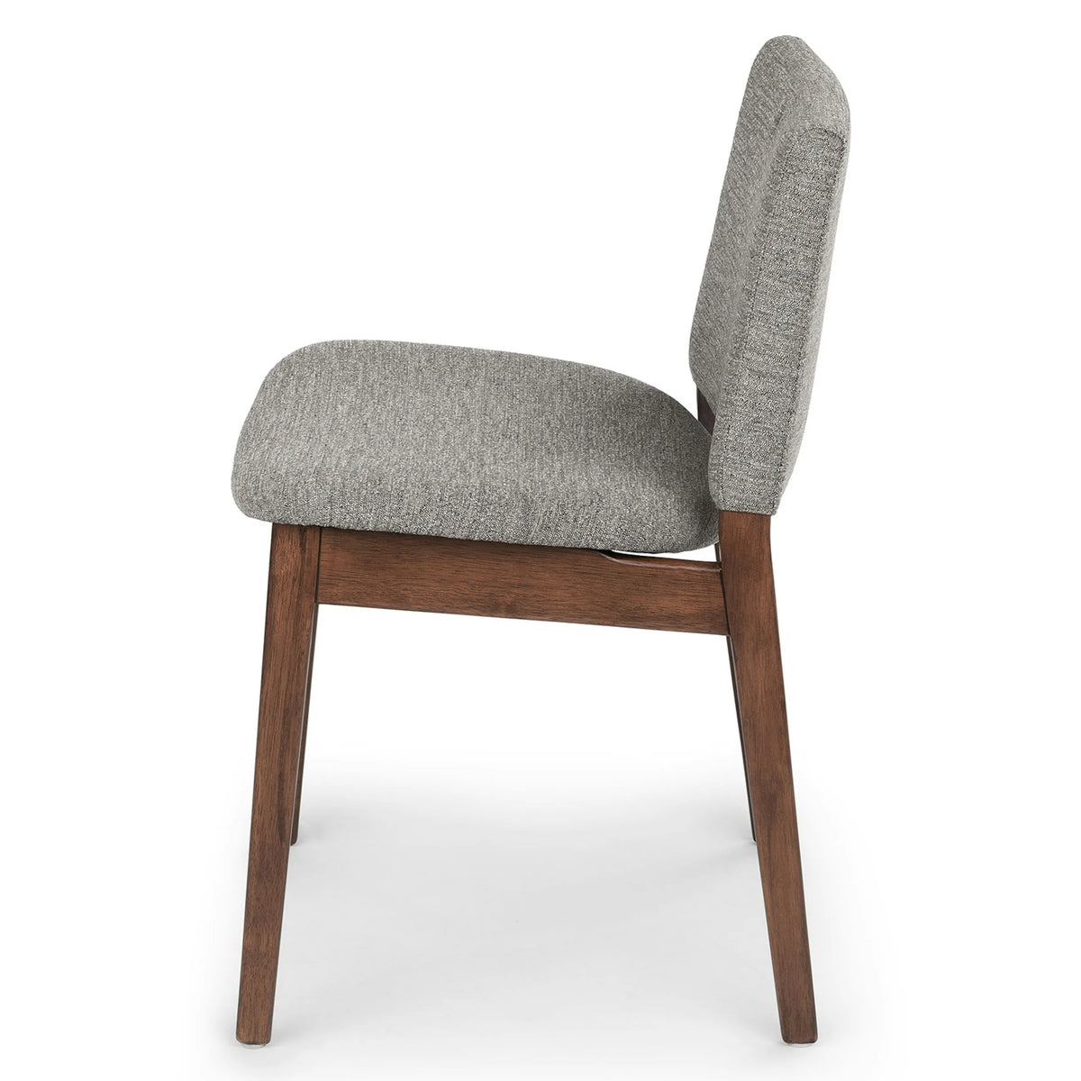 (Set of 6) Article Nosh Dining Chairs - Walnut And Quarry Gray