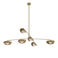 Coy Chandelier - Brass