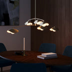 Coy Chandelier - Brass