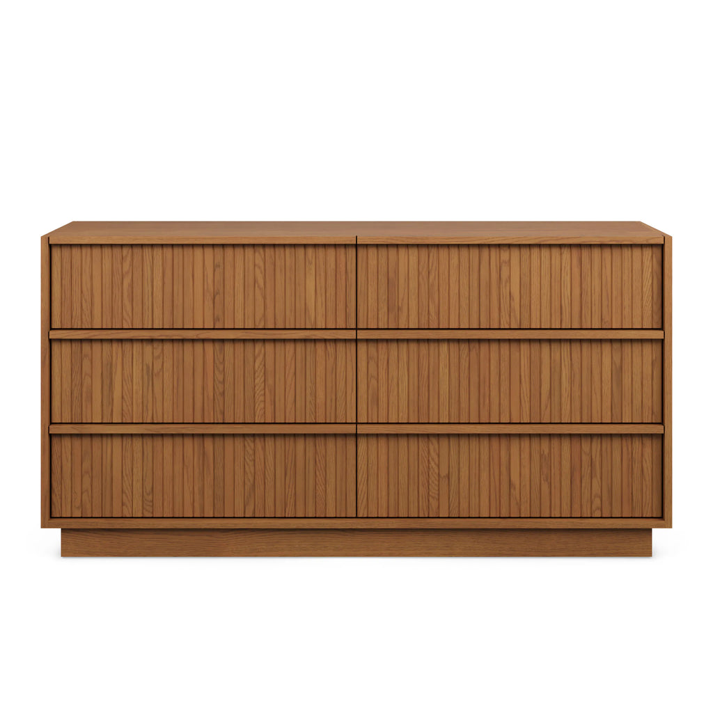Article Kouva 6-Drawer Dresser - Smoked Oak