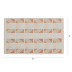 Hannes 5 X 8 Rug - Quilt Chevron & Rug Pad