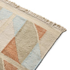 Hannes 5 X 8 Rug - Quilt Chevron & Rug Pad