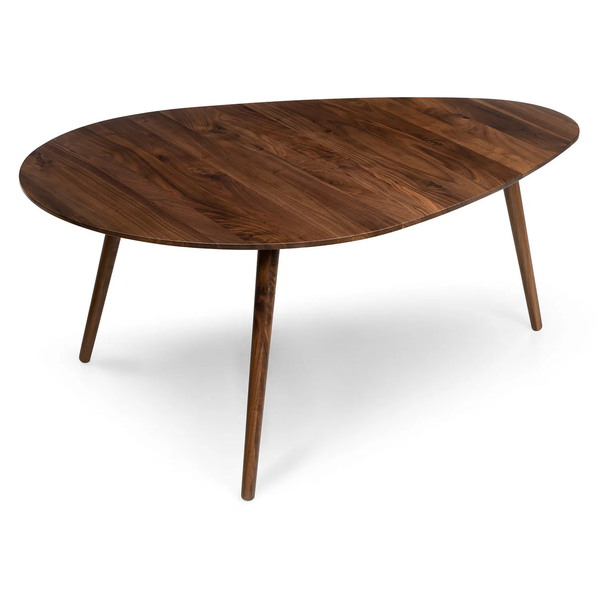 Article Amoeba Coffee & Side Table - Walnut
