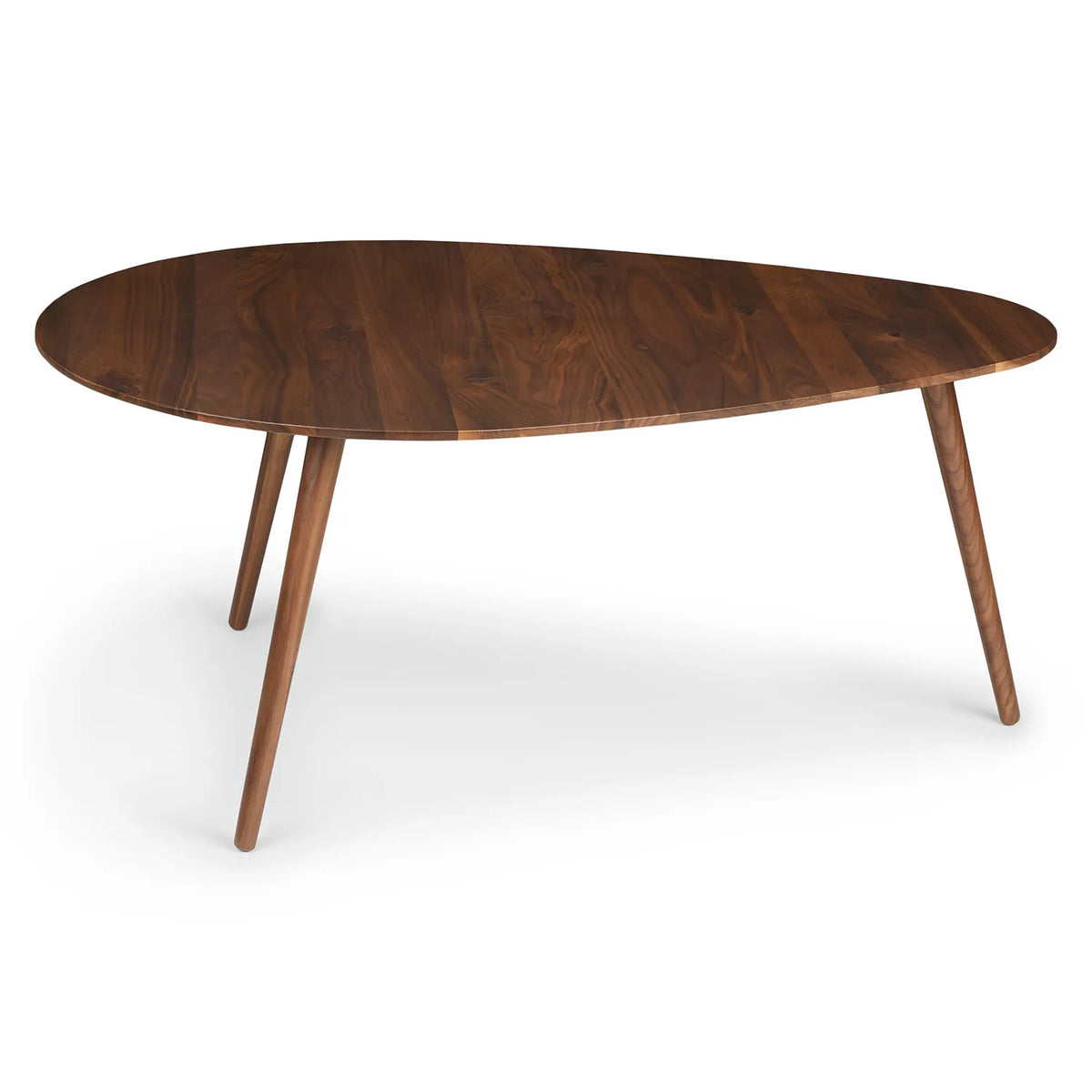 Article Amoeba Coffee & Side Table - Walnut