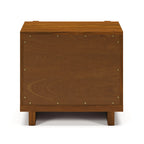 Ayra 2-Drawer Nightstand - Walnut