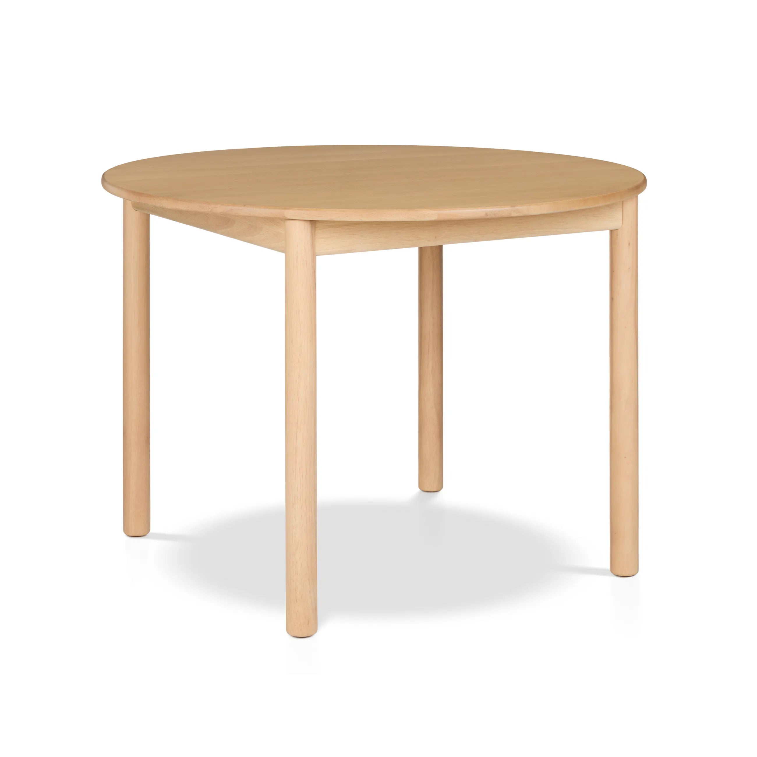 Article Heidi 42" Round Dining Table - White Oak