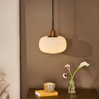 Kipp Glass Pendant Lamp - Walnut (Set of 2)