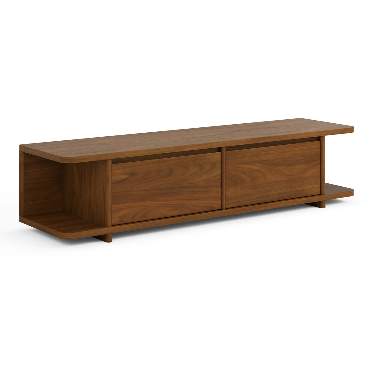 Article Judith 63" Low Media Unit - Walnut