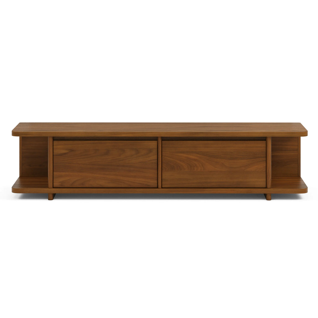 Article Judith 63" Low Media Unit - Walnut