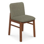 Mikkel Dining Chair - Walnut And Algonquin Green (Set of 4)