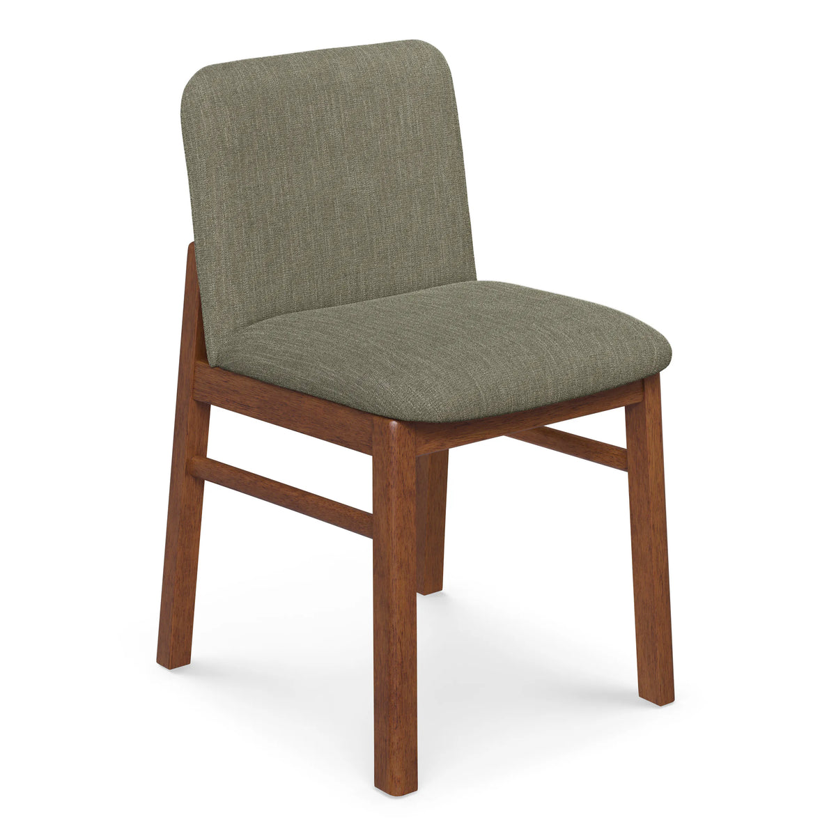 Mikkel Dining Chair - Walnut And Algonquin Green (Set of 4)