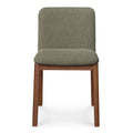Mikkel Dining Chair - Walnut And Algonquin Green (Set of 4)