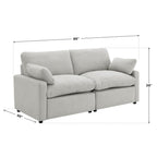 Charlie Upholstered Power Recliner Sectional