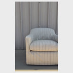 Polly Slipcover Swivel Chair