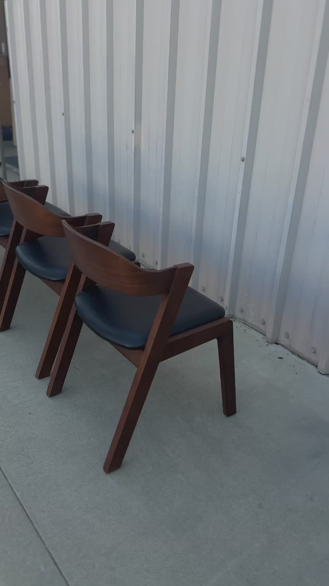 Article Meja Leather Dining Chairs (Set of 4)