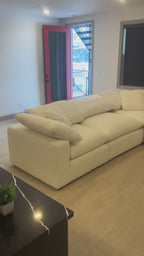 4PC Classic Cloud - Snow Bouclé