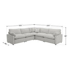 Charlie Upholstered Power Recliner Sectional