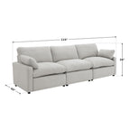 Charlie Upholstered Power Recliner Sectional